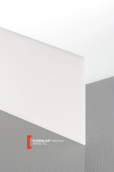 Plaque Plexiglass Jaune Mat ep 3 mm