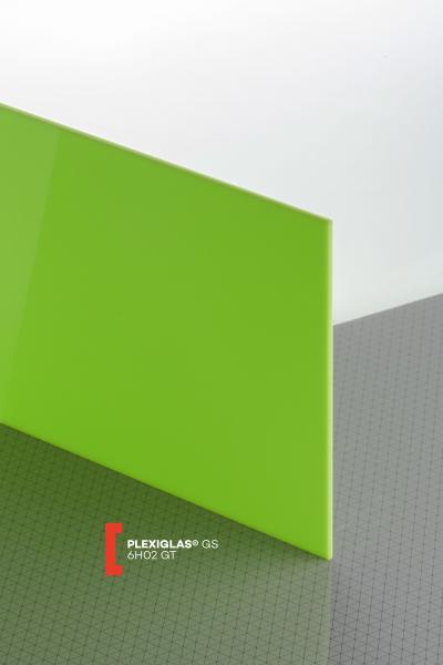 Vert 6H02 GT : PLEXIGLAS® Tunisie - Vente et découpe de Plexiglas sur mesure avec meilleurs prix