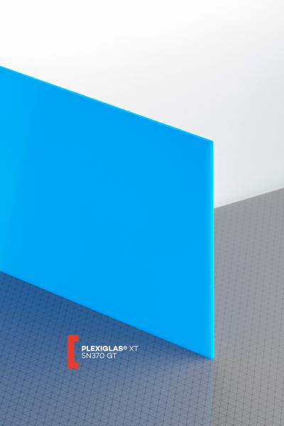 Bleu 5N370 GT : PLEXIGLAS® Tunisie - Vente et découpe de Plexiglas sur mesure avec meilleurs prix